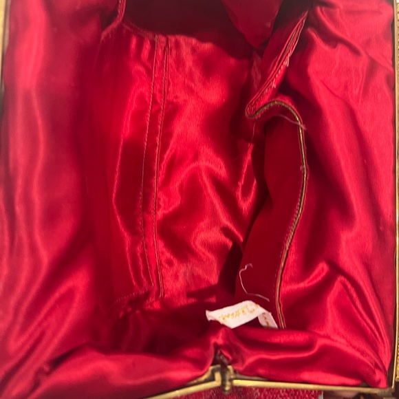 Gorgeous Vintage Microbeaded & Embroidered Purse - Picture 6 of 15